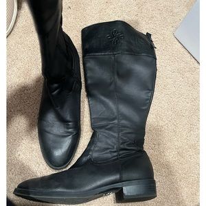 Simply Vera Tall Black Boots- size 10